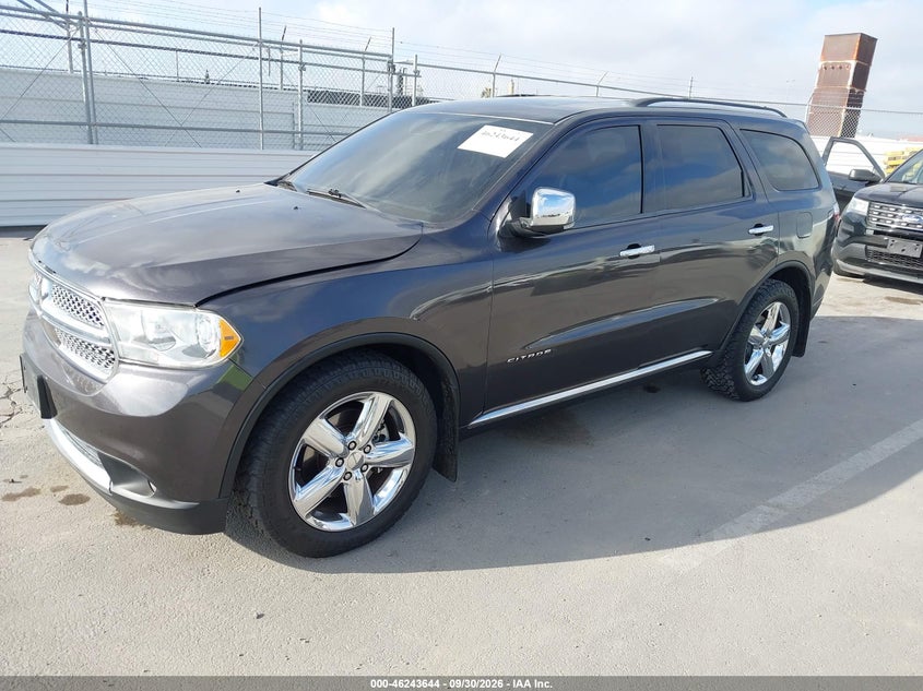 Vin: 1d4sd5gt7bc651401, lot: 46743638, dodge durango citadel 20112