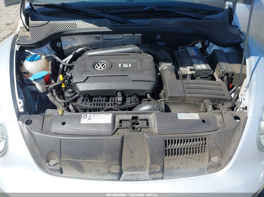 VOLKSWAGEN BEETLE 2014 VIN 3VWF17AT1EM636467