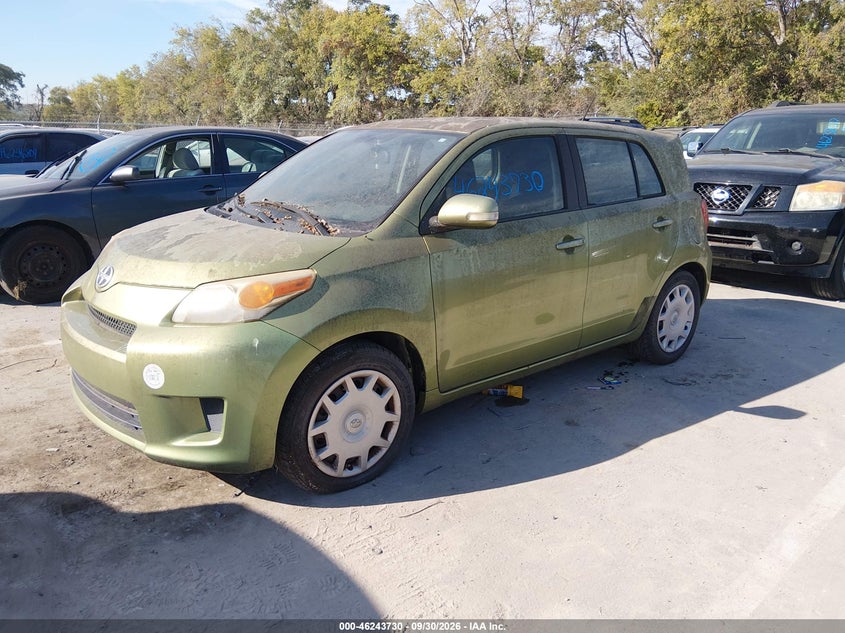 SCION XD 2009 VIN JTKKU10409J049222