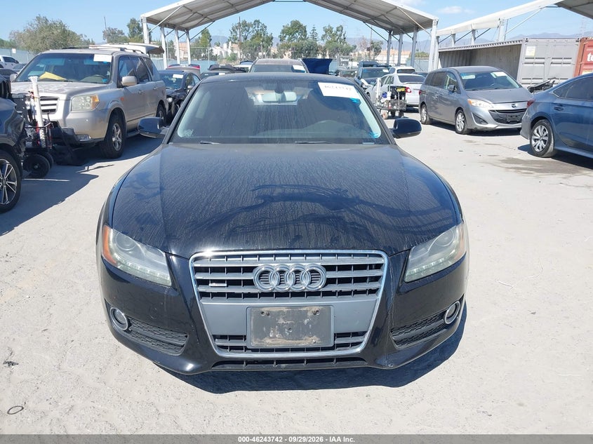 AUDI A5 2010 VIN WAULFAFR9AA046345