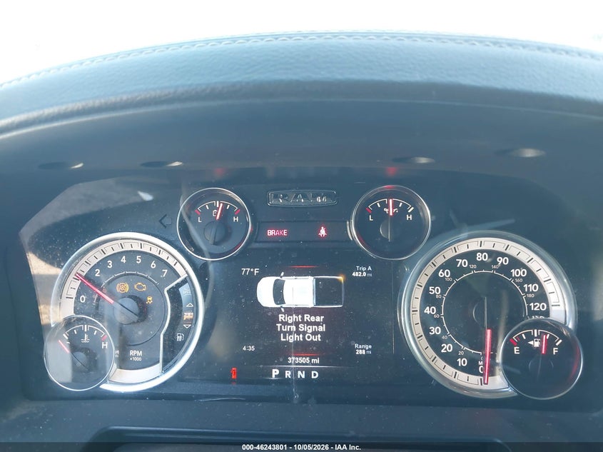 RAM 1500 2017 VIN 1C6RR7NTXHS817671