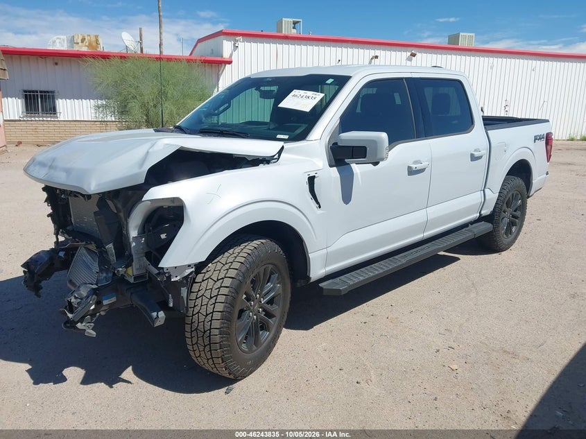Vin: 1ftfw5l84sfa88736, lot: 46743829, ford f-150 lariat 20252