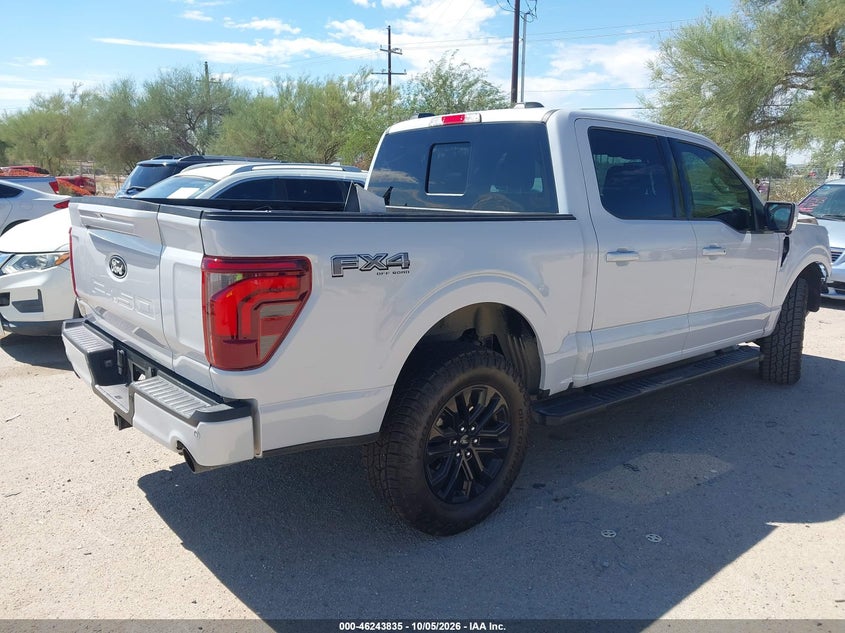 Vin: 1ftfw5l84sfa88736, lot: 46743829, ford f-150 lariat 20254