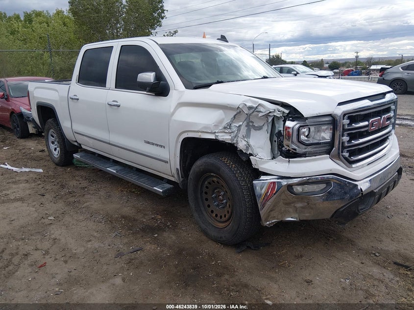 Vin: 3gtu2nec3hg414747, lot: 46743833, gmc sierra 1500 slt 20171