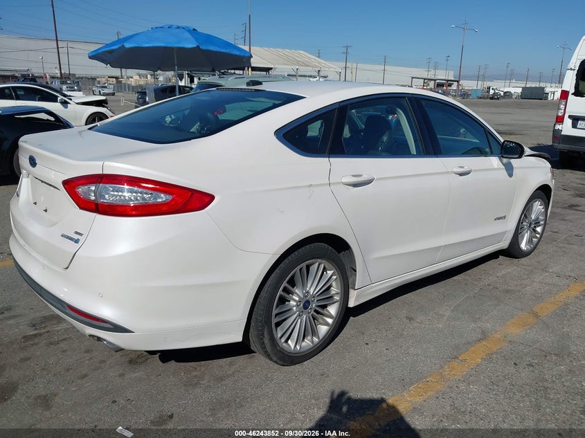 Vin: 3fa6p0lu7er194740, lot: 46743846, ford fusion hybrid se 20144