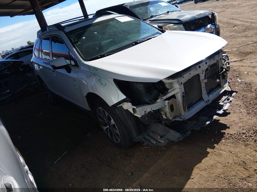 Vin: 4s4bsbnc7f3274574, lot: 46743860, subaru outback 2.5i limited 2015 img_1