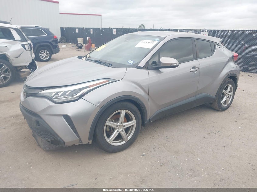 Vin: jtnkhmbx3l1093027, lot: 46743863, toyota c-hr le 20202