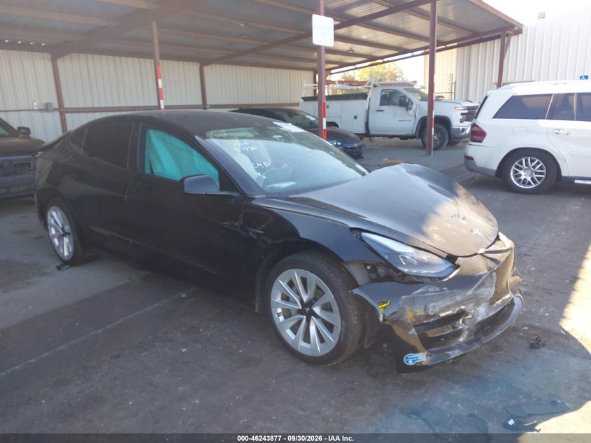 Vin: 5yj3e1ea1mf878565, lot: 46743871, tesla model 3 standard range plus rear-wheel drive 2021 img_1