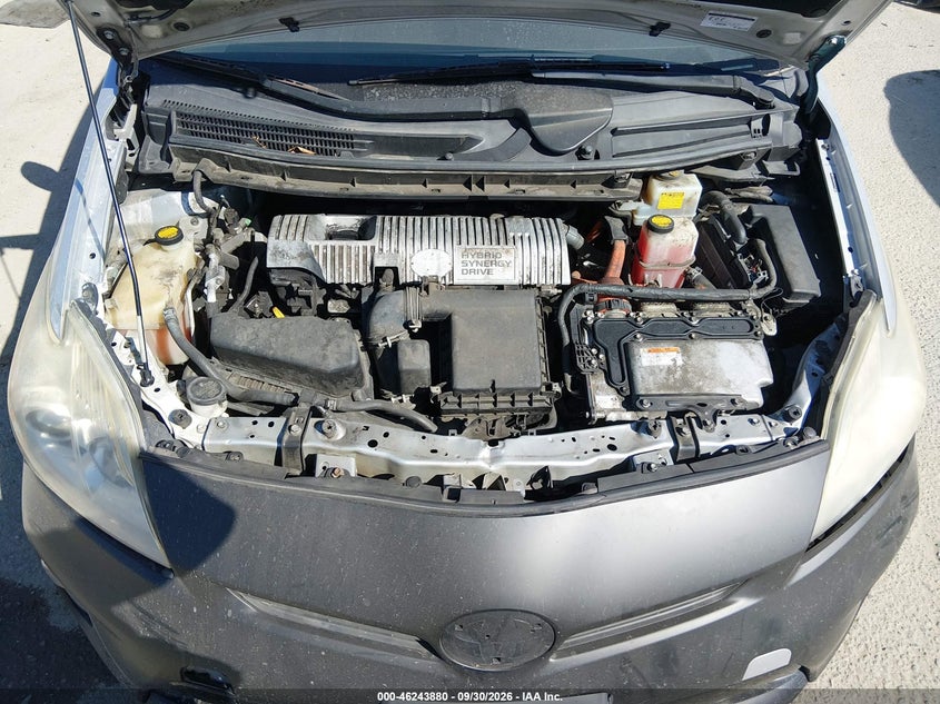TOYOTA PRIUS 2012 VIN JTDKN3DUXC5421692