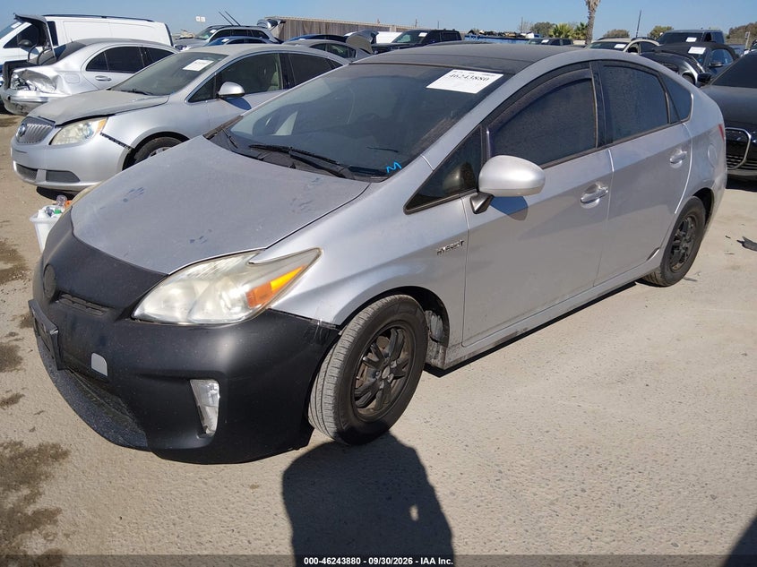 Vin: jtdkn3duxc5421692, lot: 46743874, toyota prius three 20122