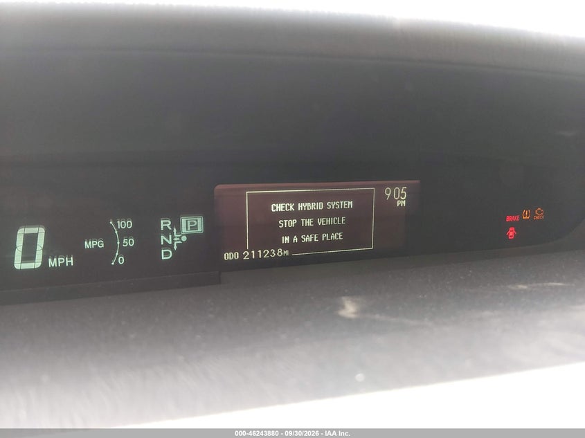 TOYOTA PRIUS 2012 VIN JTDKN3DUXC5421692