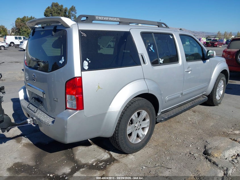 NISSAN PATHFINDER 2006 VIN 5N1AR18U66C682313