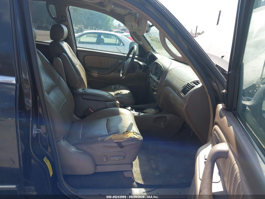 TOYOTA SEQUOIA 2004 VIN 5TDZT38A14S236981