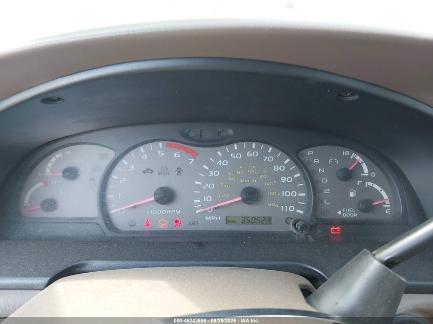 TOYOTA SEQUOIA 2004 VIN 5TDZT38A14S236981