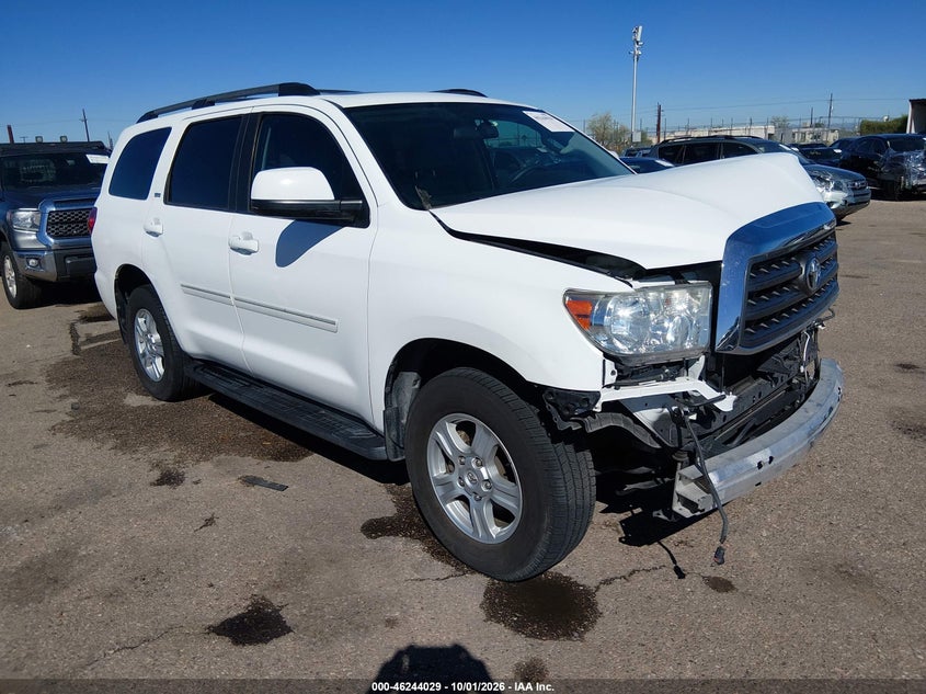 2011 Toyota Sequoia Sr5 5.7L V8, Left Side, IAAI, VIN 5TDZY5G10BS032801