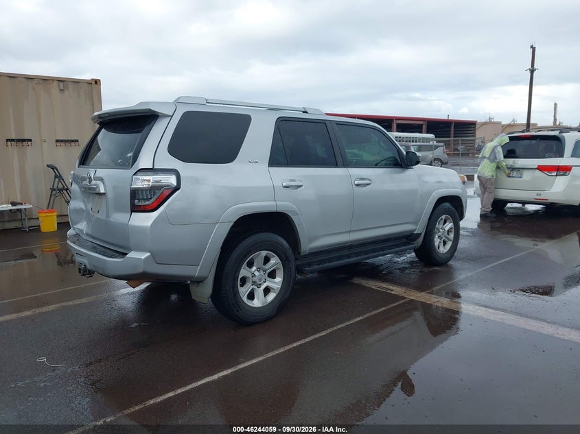 Vin: jtezu5jr9j5173330, lot: 46744053, toyota 4runner sr5 20184