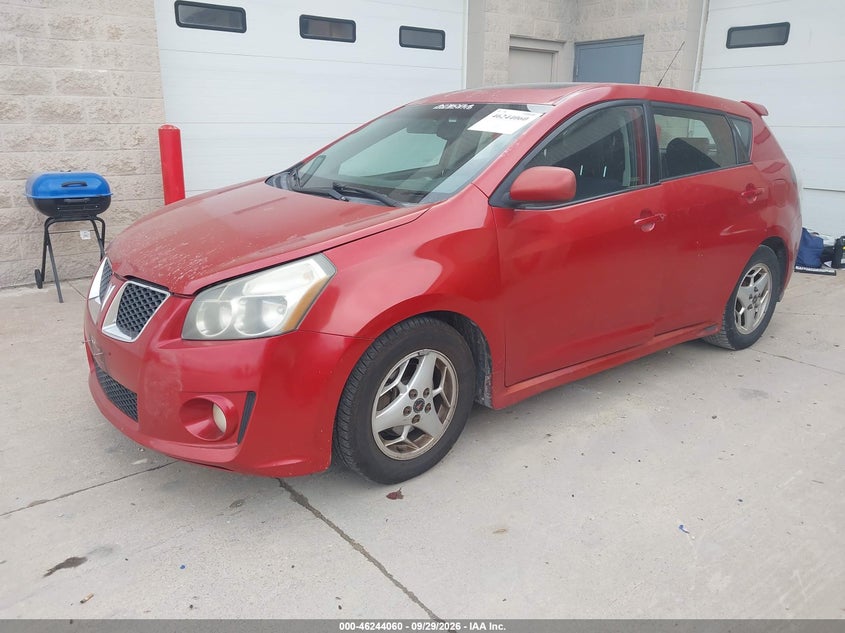 PONTIAC VIBE 2009 VIN 5Y2SR670X9Z416976