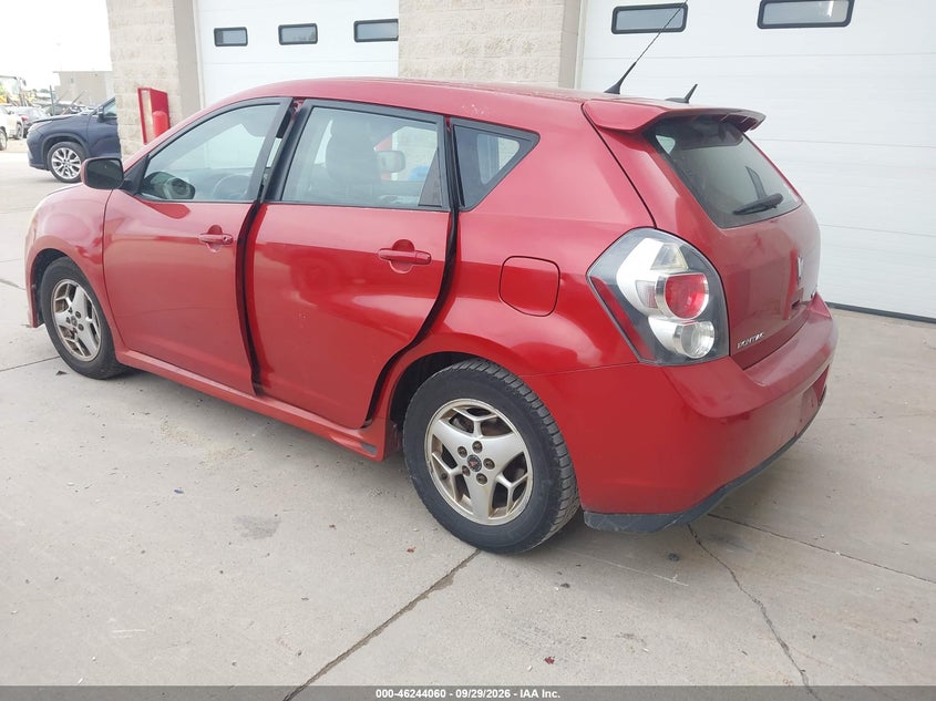 PONTIAC VIBE 2009 VIN 5Y2SR670X9Z416976