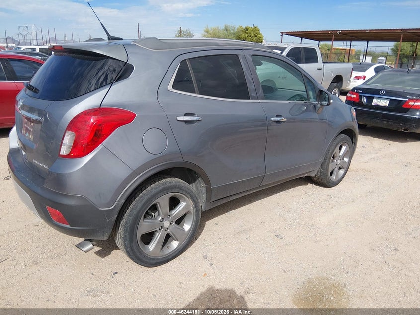Vin: kl4cjasb2eb780927, lot: 46744207, buick encore 20144