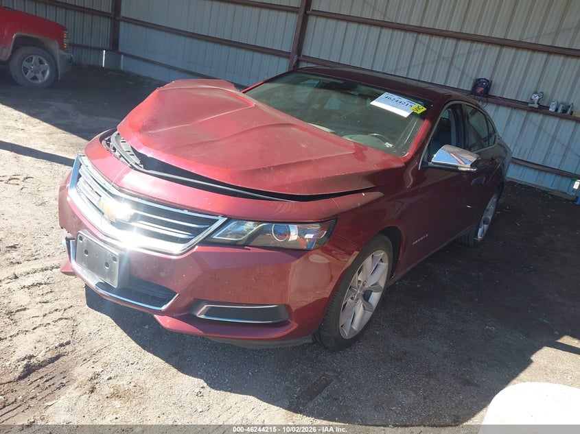 Vin: 2g1105s39h9197057, lot: 46744241, chevrolet impala 1lt 20172