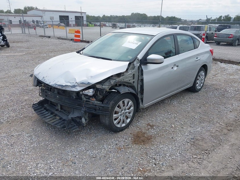 Vin: 3n1ab7ap5gy238657, lot: 46744274, nissan sentra fe+ s/s/sl/sr/sv 20162