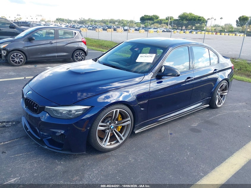 Vin: wbs8m9c57j5k98661, lot: 46744277, bmw m3 cs 20182