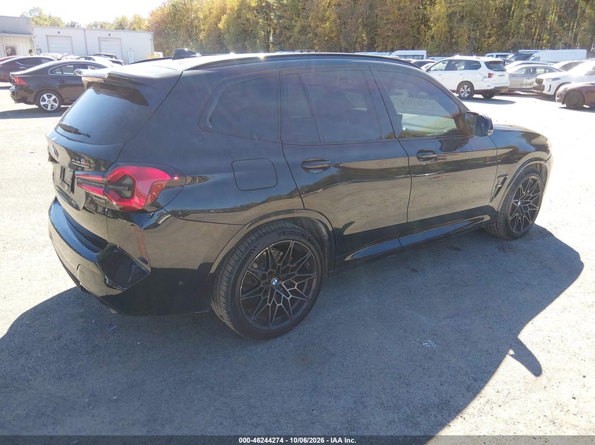 Vin: 5ym13ec03n9k69429, lot: 46744300, bmw x3 m 20224