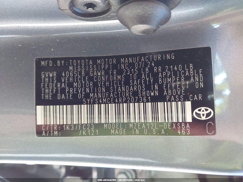 TOYOTA COROLLA - zdjęcie 9