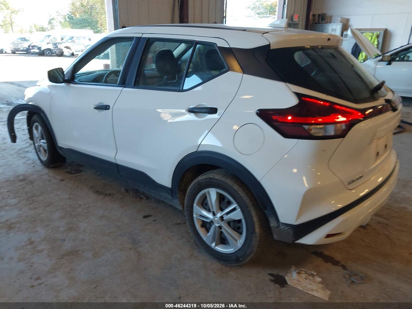 Vin: 3n1cp5bv3nl529227, lot: 46744344, nissan kicks s xtronic cvt 20223