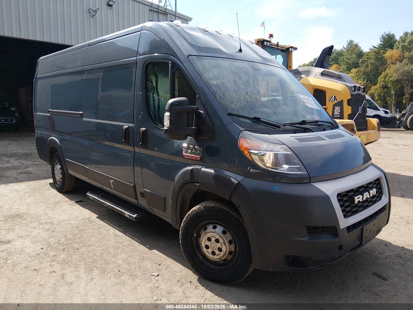 Vin: 3c6urvjg7le107131, lot: 46744370, ram promaster 3500 cargo van high roof 159 wb ext 2020 img_1