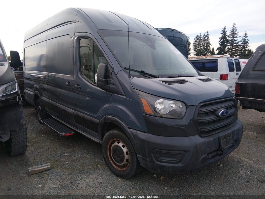 Vin: 1ftbr3x87lka28267, lot: 46744378, ford transit-250 cargo van 20201