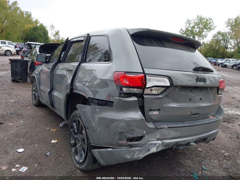 Vin: 1c4rjfag1kc728124, lot: 46744419, jeep grand cherokee altitude 4x4 20193