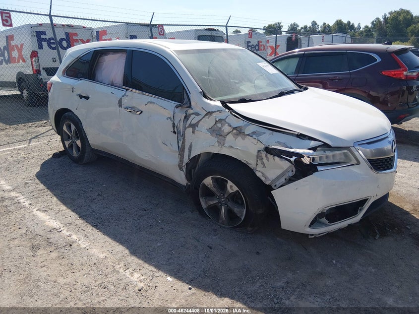 Vin: 5fryd3h27eb010708, lot: 46744434, acura mdx 2014 img_1
