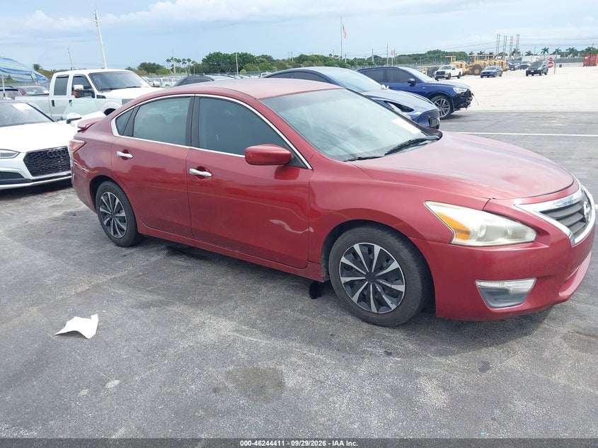 2013 Nissan Altima 2.5 S, Left Rear, IAAI, VIN 1N4AL3AP4DC182689