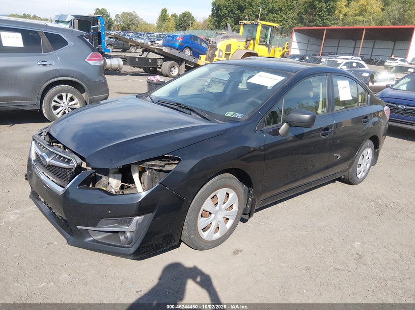 Vin: jf1gjaa60fh023718, lot: 46744476, subaru impreza 2.0i 20152