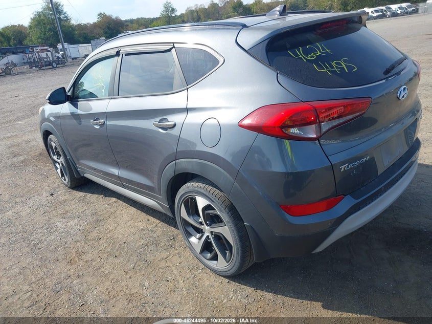 Vin: km8j3ca26hu297322, lot: 46744521, hyundai tucson limited 20173