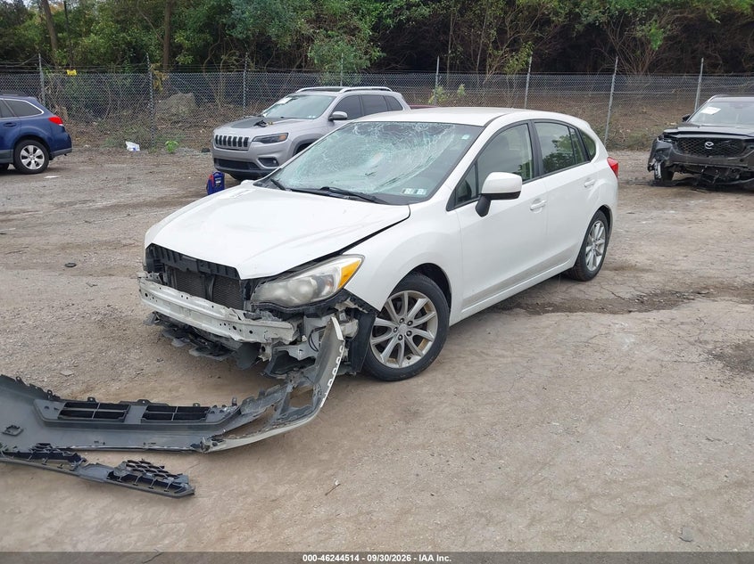 Vin: jf1gpac62e8272693, lot: 46744540, subaru impreza 2.0i premium 20142