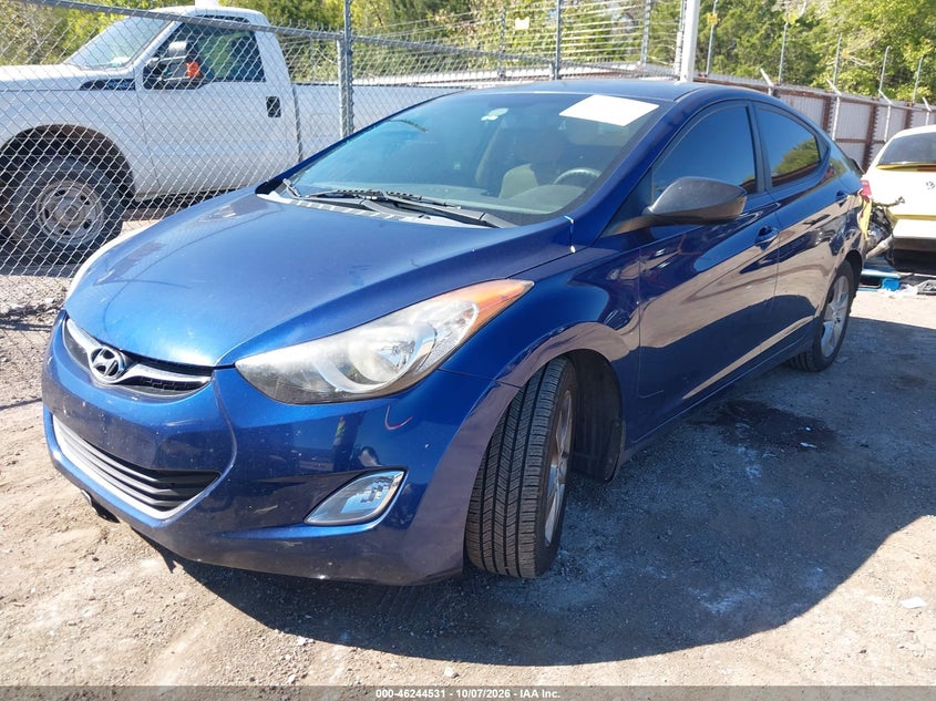 Vin: kmhdh4ae3du868757, lot: 46744557, hyundai elantra gls 20132