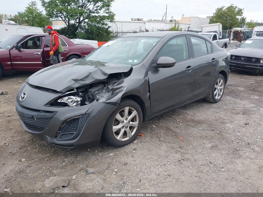 Vin: jm1bl1vg3b1421834, lot: 46744558, mazda mazda3 i touring 20112