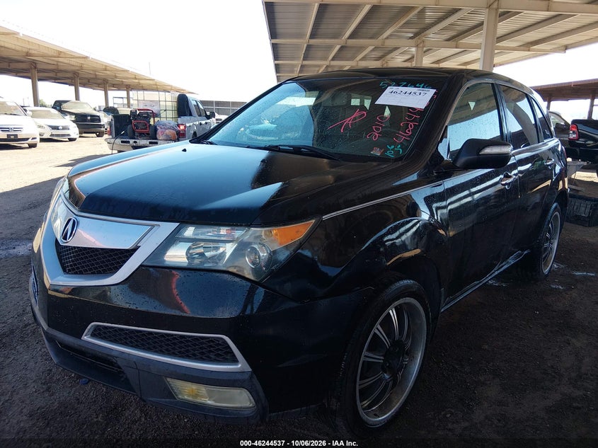 Vin: 2hnyd2h27ah527646, lot: 46744563, acura mdx 20102
