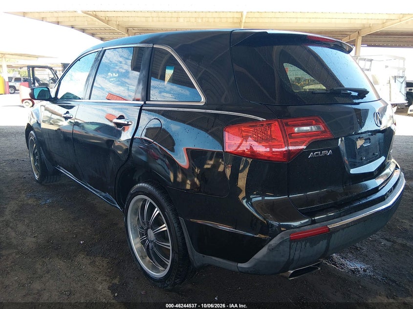 Vin: 2hnyd2h27ah527646, lot: 46744563, acura mdx 20103