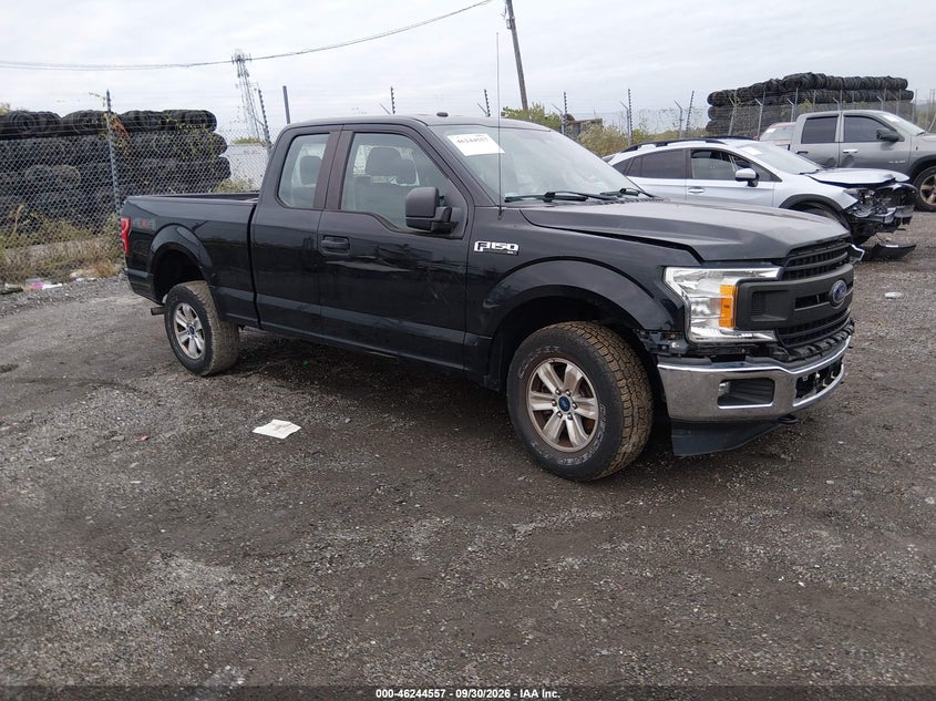 2018 Ford F-150 Xl, Left Side, IAAI, VIN 1FTEX1EB9JKF85832