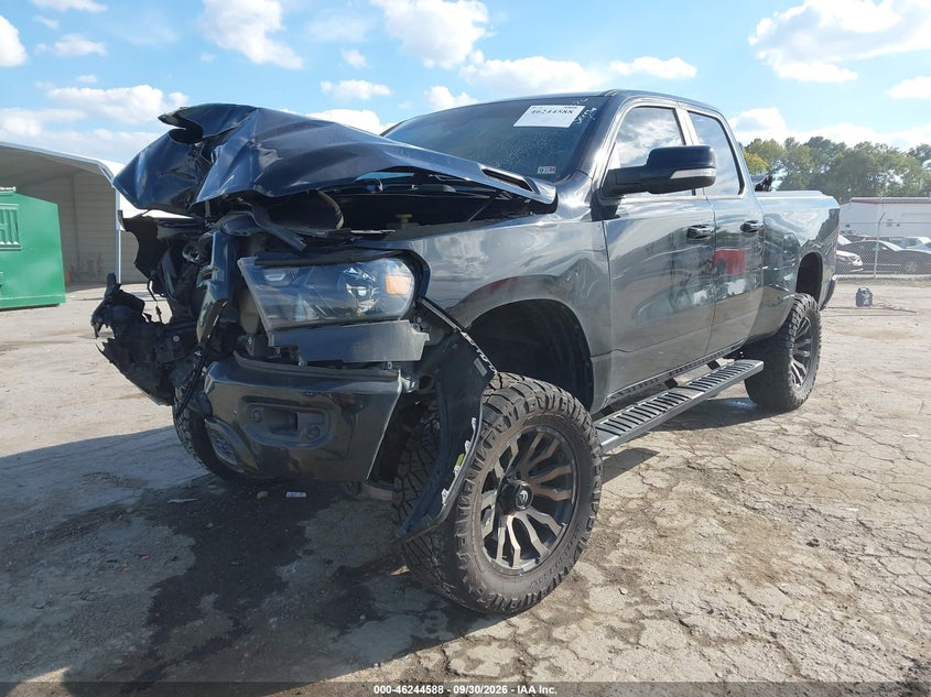 Vin: 1c6srfbt6kn630840, lot: 46744614, ram 1500 big horn/lone star  4x4 6'4 box 20192