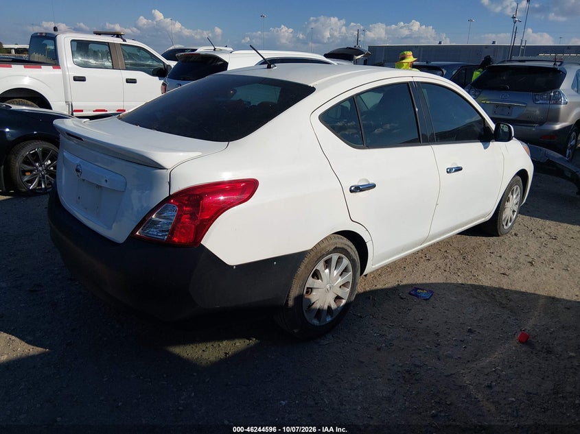 Vin: 3n1cn7ap1el877709, lot: 46744622, nissan versa 1.6 sv 20144