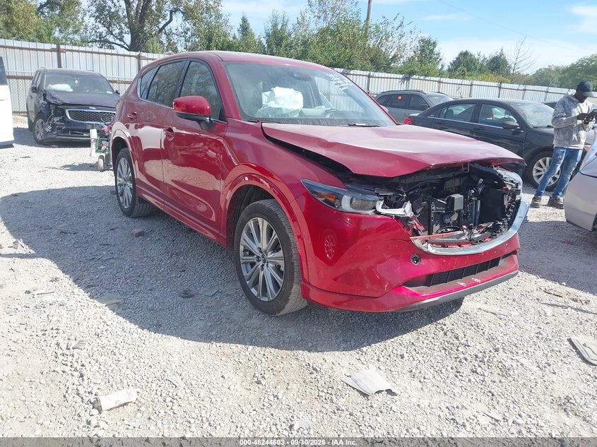 Vin: jm3kfbxy0n0648368, lot: 46744629, mazda cx-5 2.5 turbo signature 20221