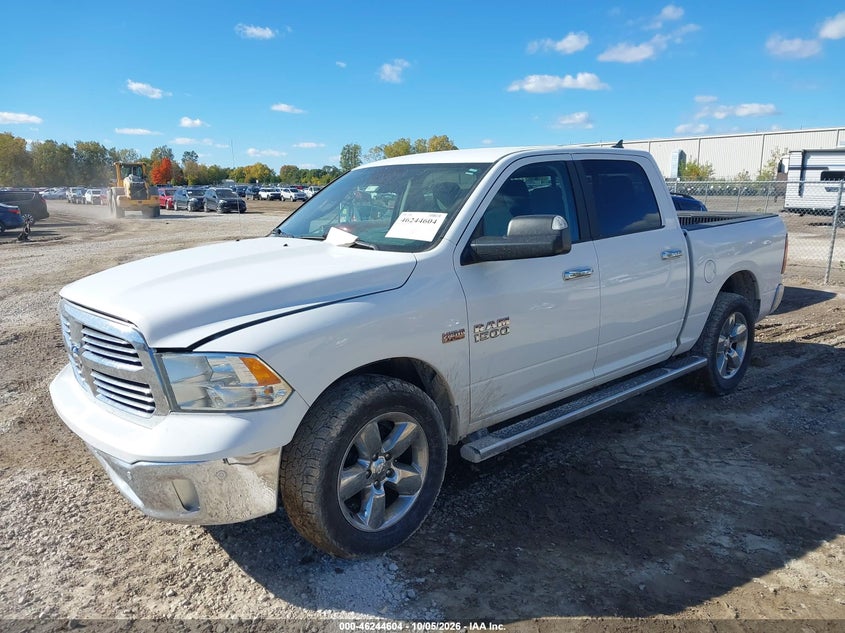 Vin: 1c6rr7ltxjs206631, lot: 46744630, ram 1500 big horn  4x4 5'7 box 20182