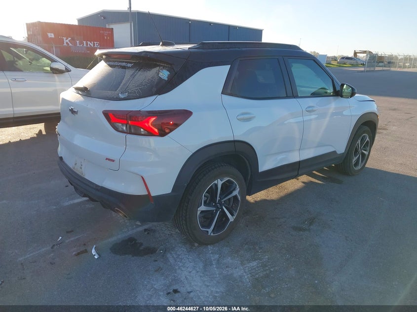 Vin: kl79musl4pb203429, lot: 46744654, chevrolet trailblazer awd rs 20234