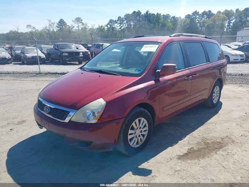 Vin: kndmg4c72b6365972, lot: 46744663, kia sedona lx 20112