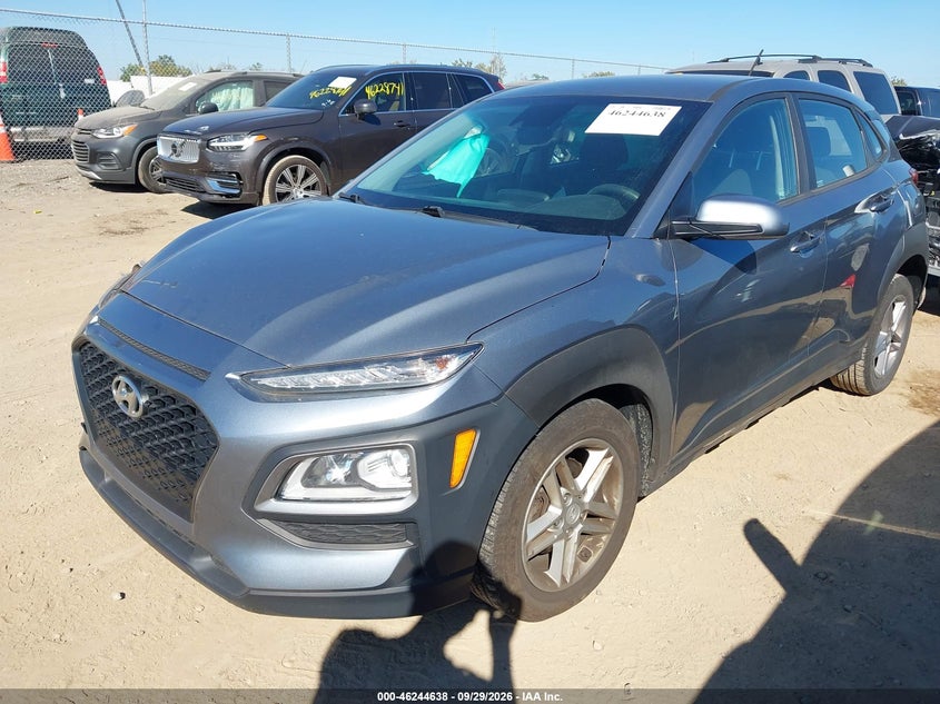 Vin: km8k12aa1ku269186, lot: 46744664, hyundai kona se 20192