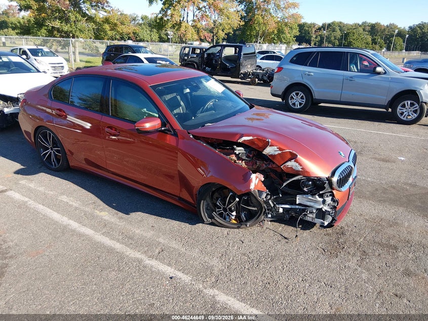 Vin: wba5r1c57kak07567, lot: 46744675, bmw 330i 20191